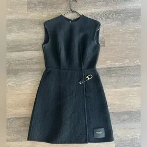 Prada | Dresses | Prada Washed Twill Minidress | Poshmark